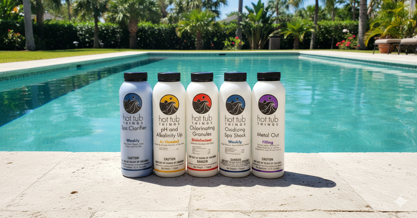 Hot Tub Chemicals & Professional Grade Sanitizers – Hot Tub Things