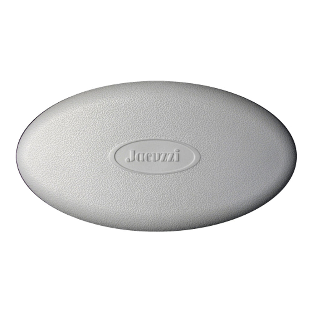 Jacuzzi® J‑200 Spa Pillow (Silver Grey) – Oval Snap‑In Headrest (J