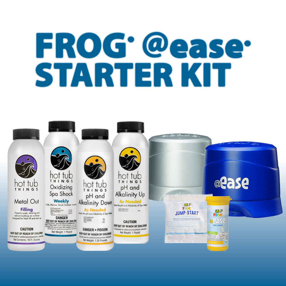Hot Tub Things® FROG® @ease SmartChlor® Starter Kit for Sundance® Spas – Complete Water Care System
