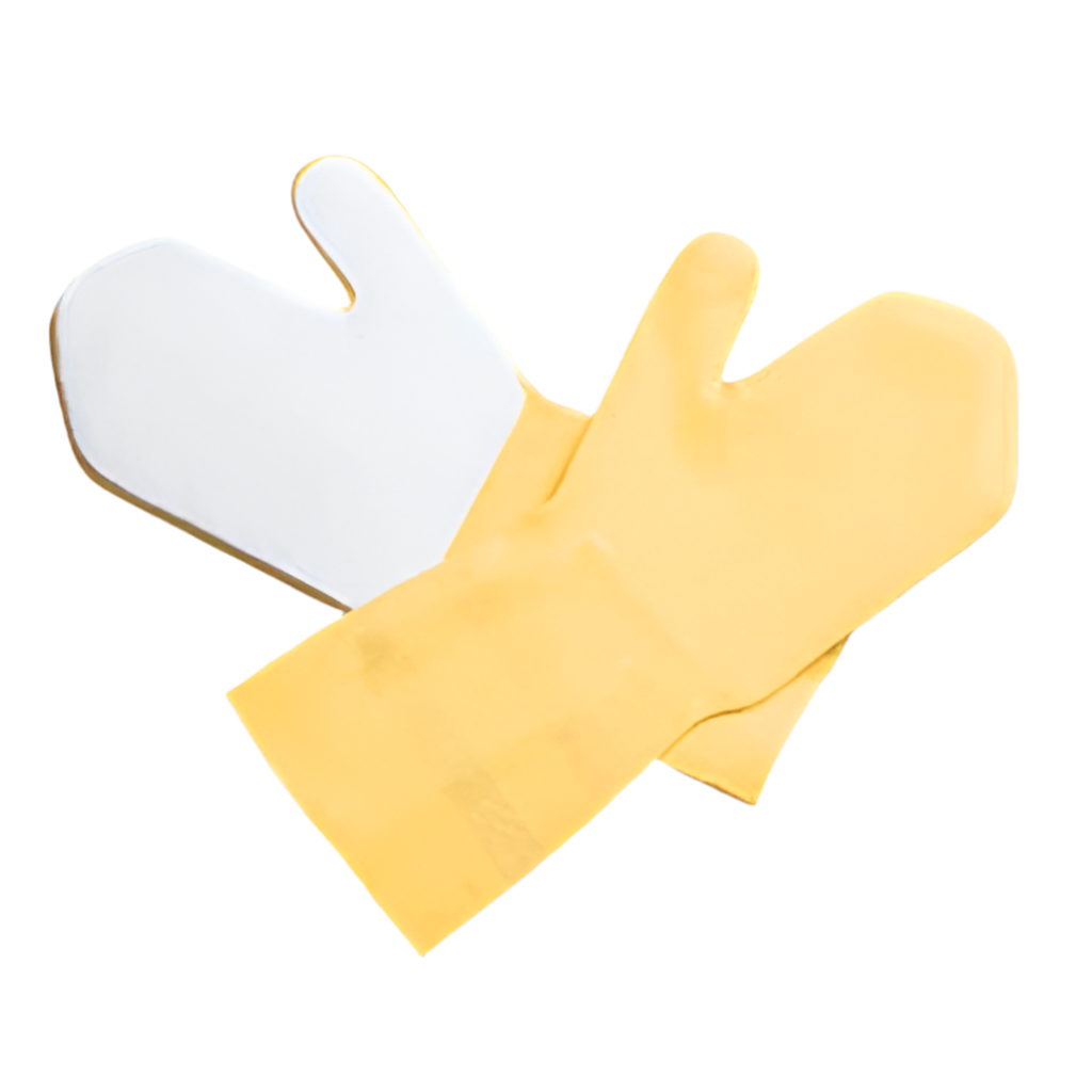 Essentials Ultra Mitt Spa Cleaning Glove – Heavy‑Duty Latex Mitt for Scum Lines