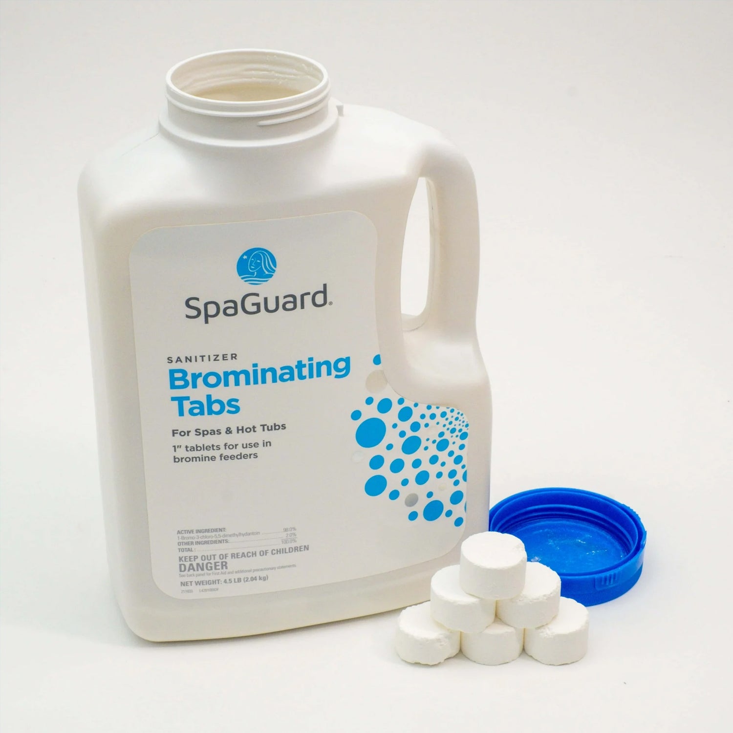 SpaGuard® Brominating Tablets – Sanitizer Tabs (1-in Tablets) (1.5 lb / 4.5 lb)
