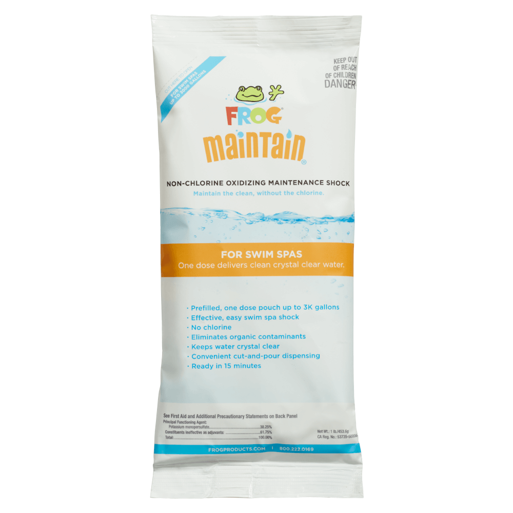 FROG® Maintain for Swim Spas – Non-Chlorine Shock (16 oz) – part #01-14-3256