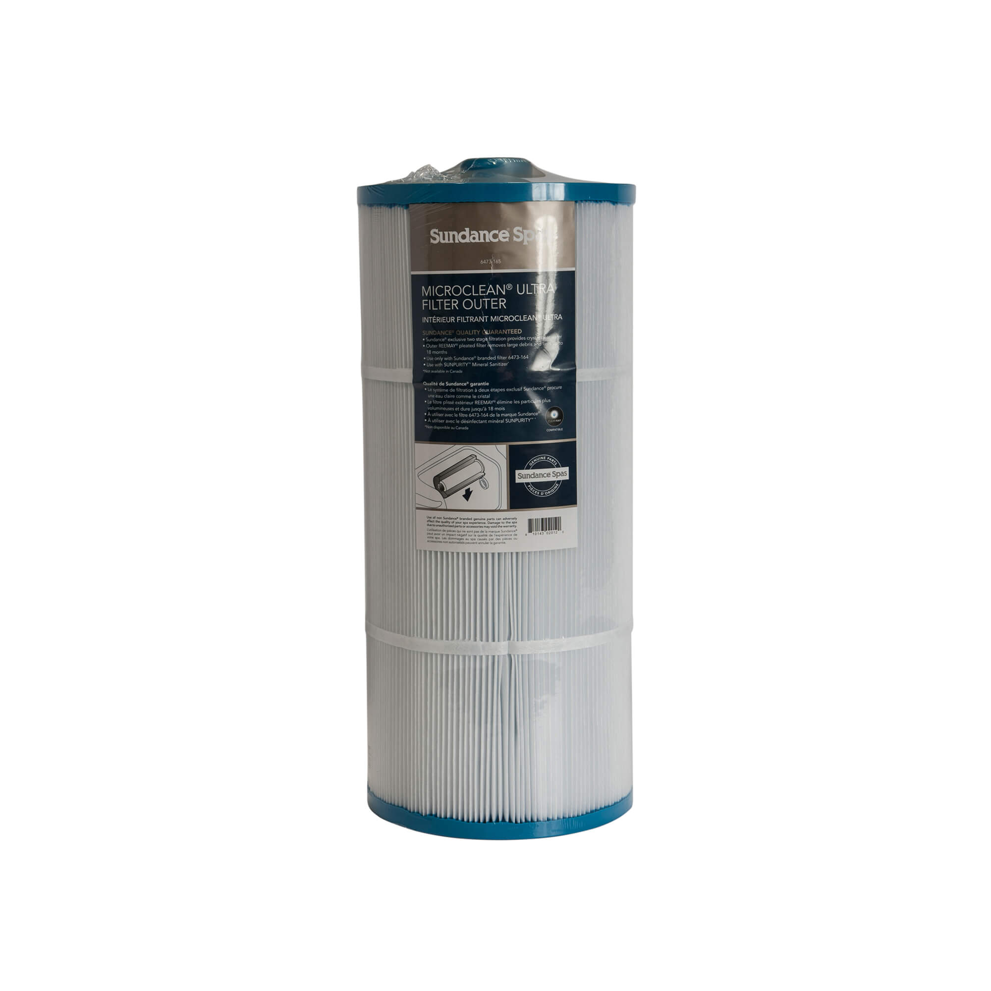 Sundance® 880 Series MicroClean® Ultra Outer Filter – (2009–Present) – part #6473‑165S