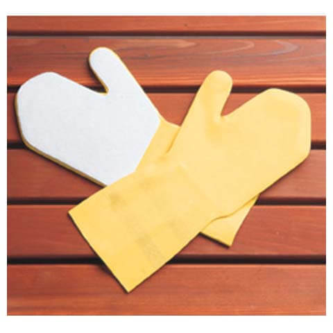 Essentials Ultra Mitt Spa Cleaning Glove – Heavy‑Duty Latex Mitt for Scum Lines