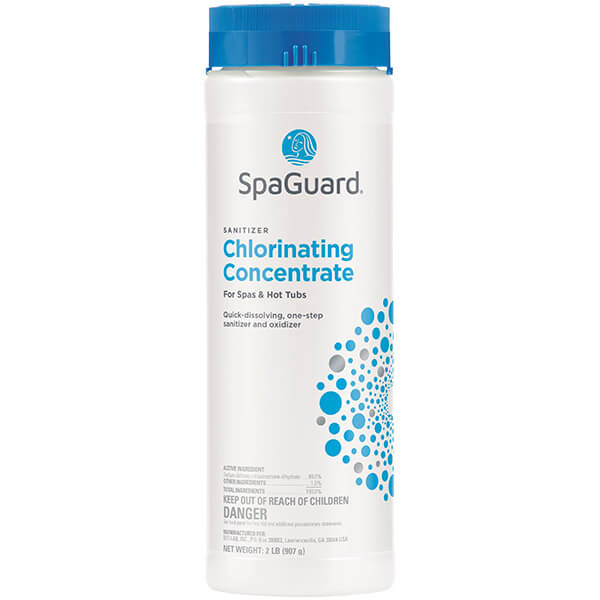 SpaGuard® Chlorinating Concentrate – Granular Spa Sanitizer (2 lb / 5 lb)