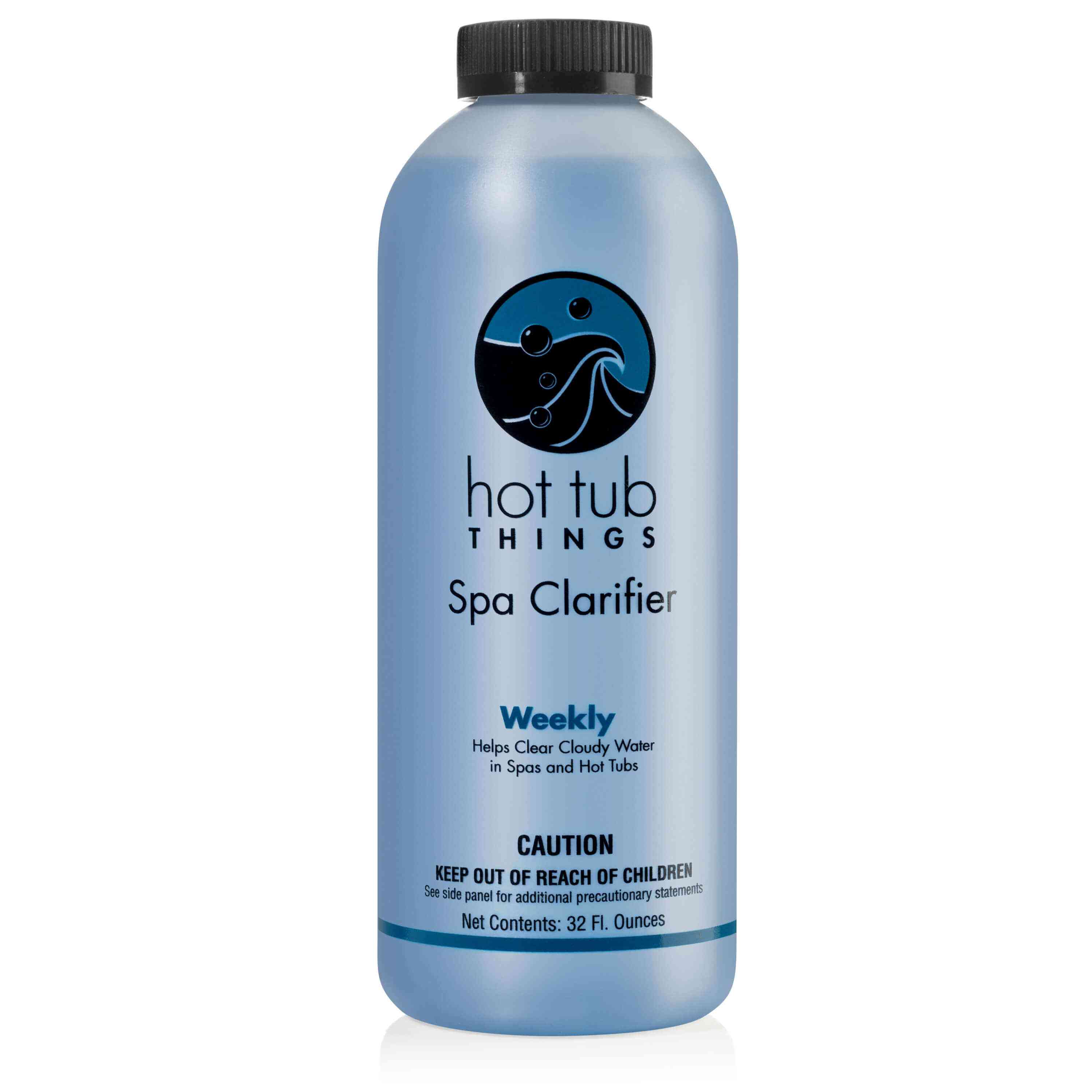 Hot Tub Things Spa Clarifier – 32 fl oz Bottle for Sparkling Water