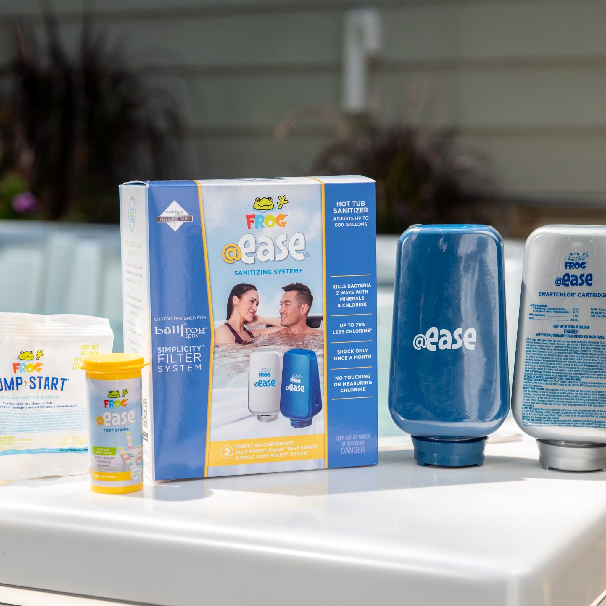 FROG @ease SmartChlor – Bullfrog Spas with Simplicity Filtration