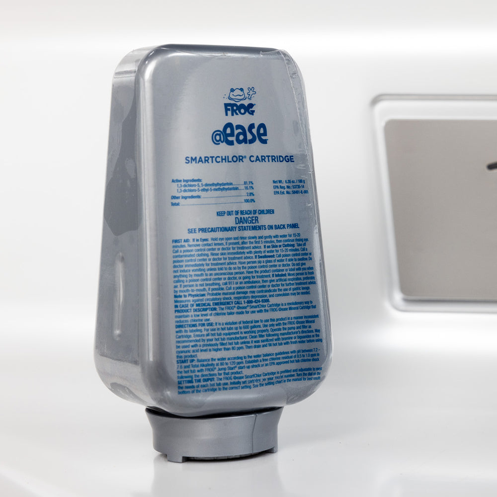 FROG® @ease SmartChlor® Cartridge 3‑Pack for Bullfrog® Spas – Simplicity® Series (2019+) – part #10-01062