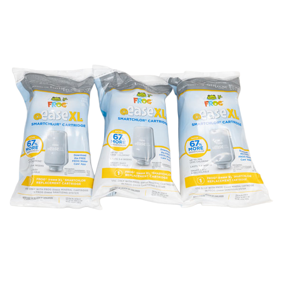 FROG® @ease XL SmartChlor Cartridge 3‑Pack for Bullfrog® Spas – Simplicity Series (2019+) – part #10-01066