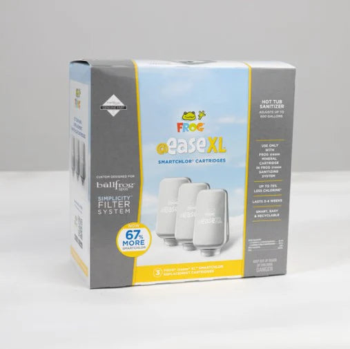 FROG® @ease XL SmartChlor Cartridge 3‑Pack for Bullfrog® Spas – Simplicity Series (2019+) – part #01-14-3287