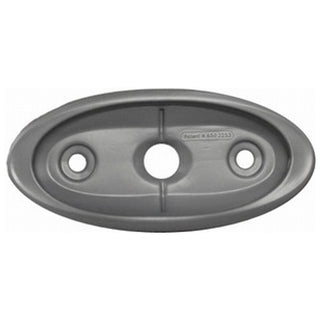 Soporte para respaldo de almohada para spa Jacuzzi® J‑300, gris (2002-2006) – Soporte ovalado para la espalda – n.° de pieza 2455‑105 