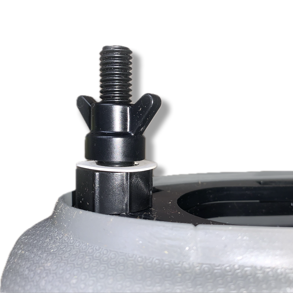 Jacuzzi® J‑300 HYDROSOOTHE Massage Pillow, Gray (2020–Present) – Front‑Removable Kit – part #2472‑014