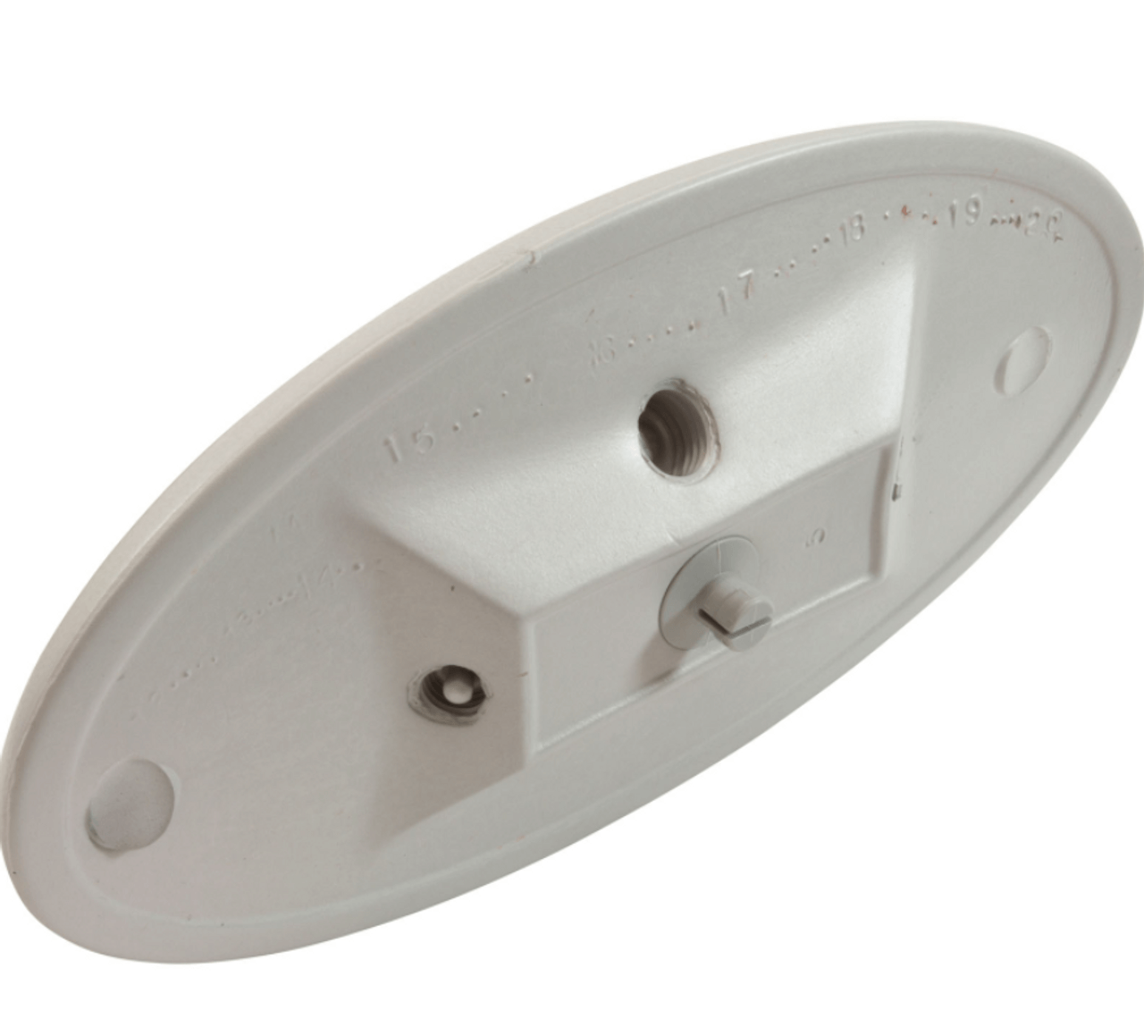 Jacuzzi® J‑200 Spa Pillow (Silver Grey) – Oval Snap‑In Headrest (J‑200 Series 2008– ) – part #2472‑828