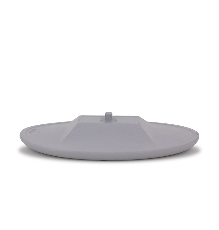 Jacuzzi® J‑200 Spa Pillow (Silver Grey) – Oval Snap‑In Headrest (J‑200 Series 2008– ) – part #2472‑828