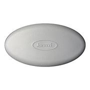 Jacuzzi® J‑200 Spa Pillow (Silver Grey) – Oval Snap‑In Headrest (J‑200 Series 2008– ) – part #2472‑828