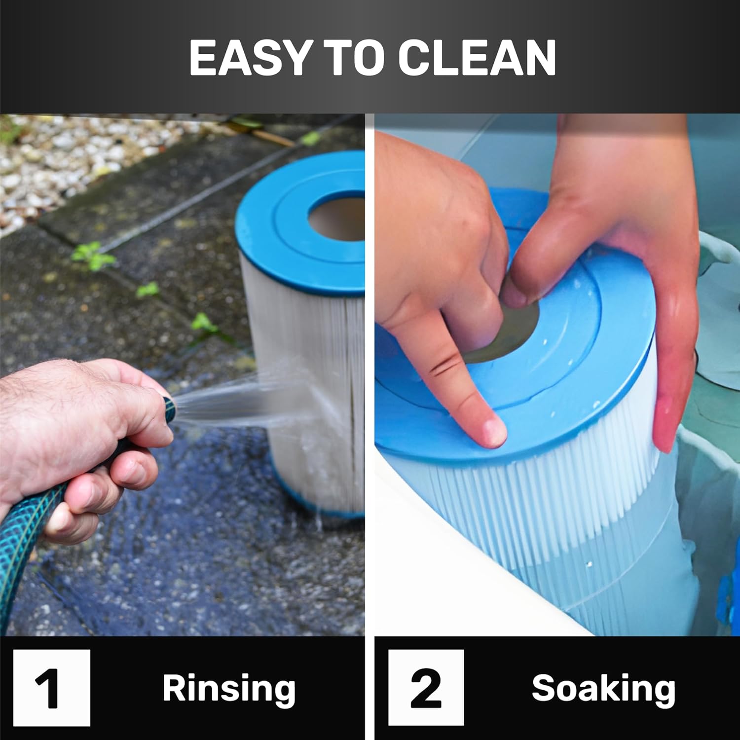 Jacuzzi® ProClear® 95 Sq Ft Filter Cartridge – Threaded HydroFilter for J‑200 Series (J‑230/J‑270/J‑280 – 2007+) – part #2540‑381J