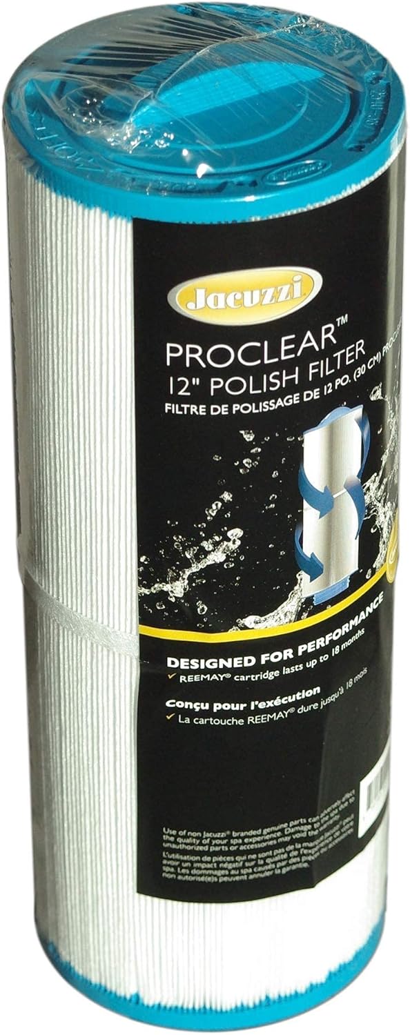 Jacuzzi® ProClear® II 35 Sq Ft Filter Cartridge – Threaded HydroFilter (2009–2012 J‑465/J‑470/J‑480) – part #2540‑387