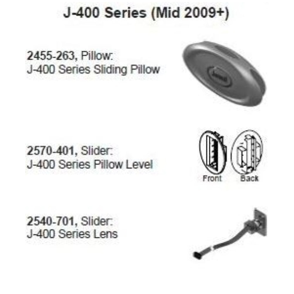 Jacuzzi® J‑400 Series Adjustable Headrest Slider (2006–2016) – part # 2570‑401