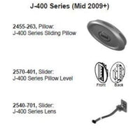 Thumbnail for Jacuzzi® J‑400 Series Adjustable Headrest Slider (2006–2016) – part # 2570‑401