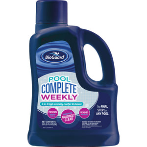 BioGuard® Pool Complete Weekly – 3‑in‑1 High‑Intensity Clarifier & Cleaner – part #25767BIO