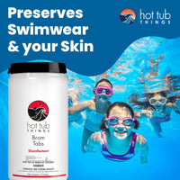 Thumbnail for Hot Tub Things® Bromine Tablets – 5 lb Spa & Hot Tub Sanitizer