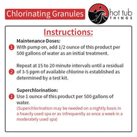 Thumbnail for Hot Tub Things Chlorinating Granules – 5 lb Spa & Hot Tub Sanitizer