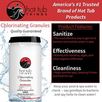 Thumbnail for Hot Tub Things Chlorinating Granules – 5 lb Spa & Hot Tub Sanitizer