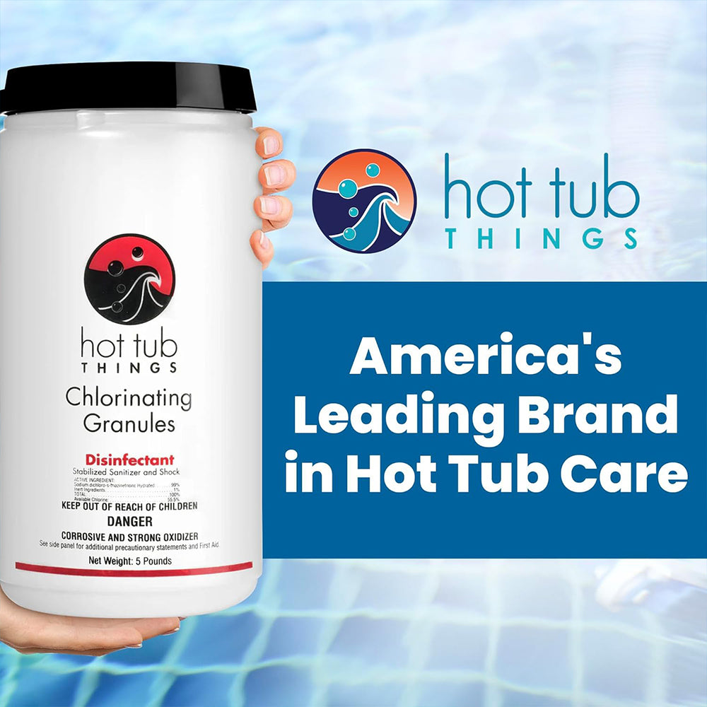 Hot Tub Things® Chlorinating Granules (5 lb) – Spa & Hot Tub Sanitizer