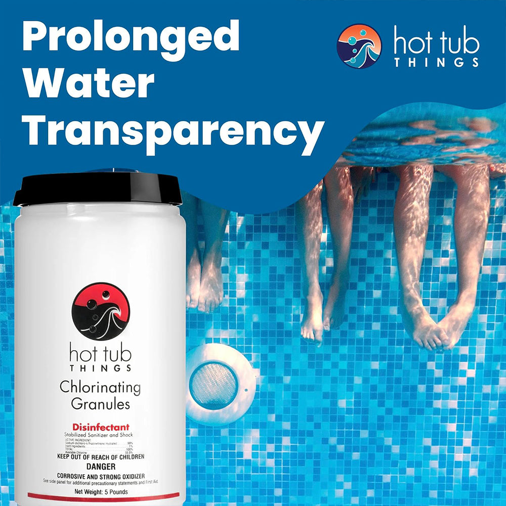 Hot Tub Things® Chlorinating Granules (5 lb) – Spa & Hot Tub Sanitizer