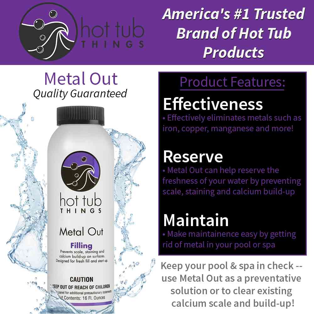 Hot Tub Things Metal Out (16 fl oz)
