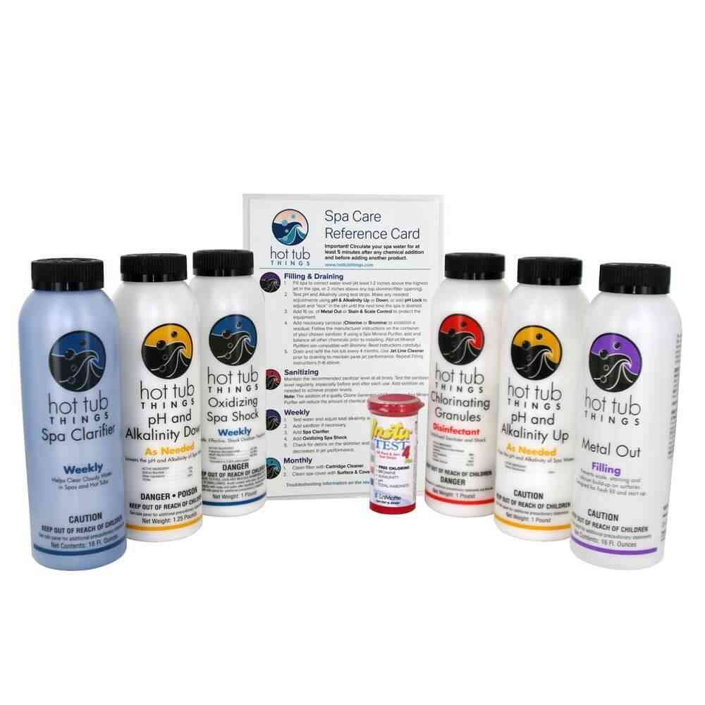 Hot Tub Things® Chlorine Starter Kit – All-In-One Launch Bundle