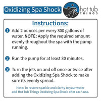 Thumbnail for Hot Tub Things Oxidizing Spa Shock – 5 lb Chlorine-Free Oxygen Cleaner