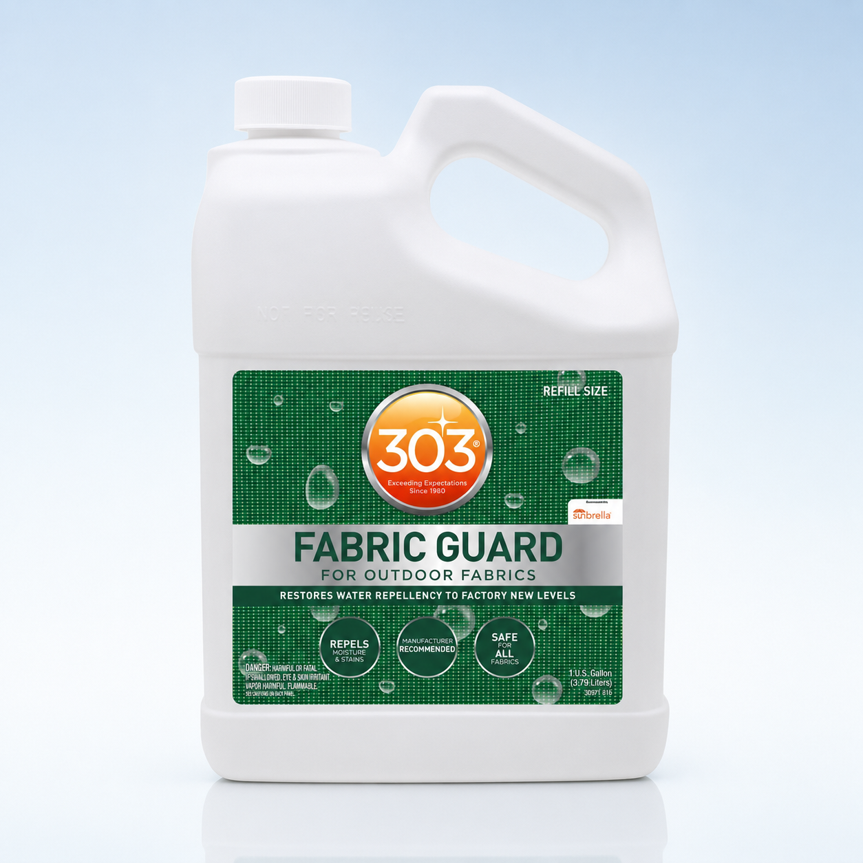 303® Marine Fabric Guard – Protectant for Marine Fabric & Outdoor Surfaces