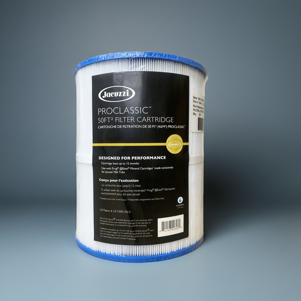 Jacuzzi® ProClassic™ 50 Sq Ft Filter Cartridge (2023+ J‑200 Collection) – Part #6541‑853J
