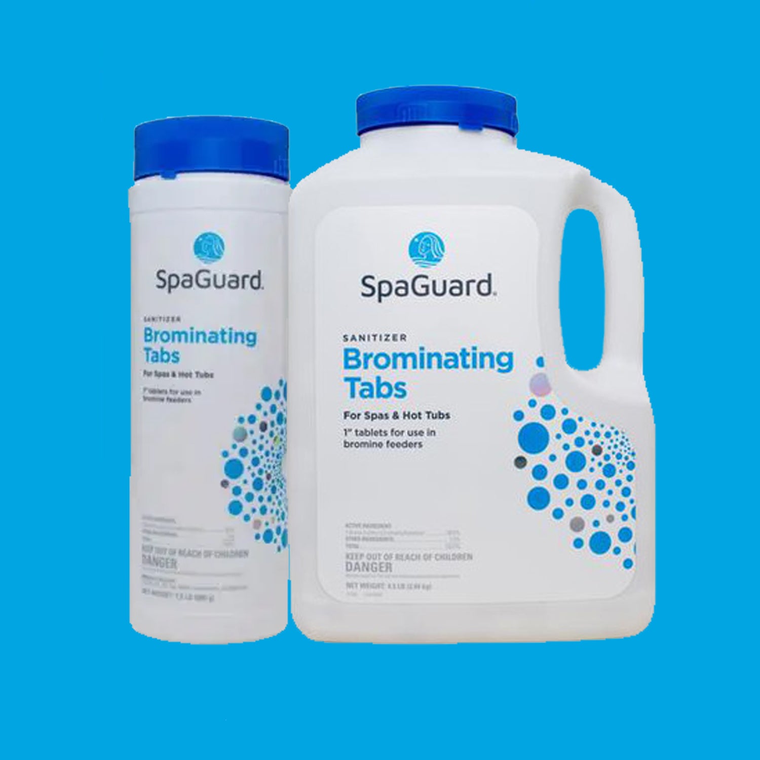 SpaGuard® Brominating Tablets – Sanitizer Tabs (1-in Tablets) (1.5 lb / 4.5 lb)