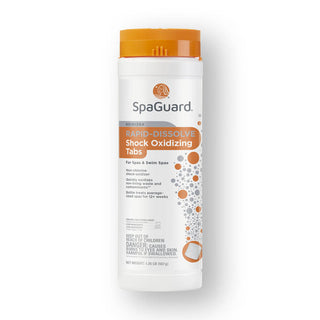 Tabletas oxidantes de choque de disolución rápida SpaGuard® - 1.25 lb, sin cloro, para spa 