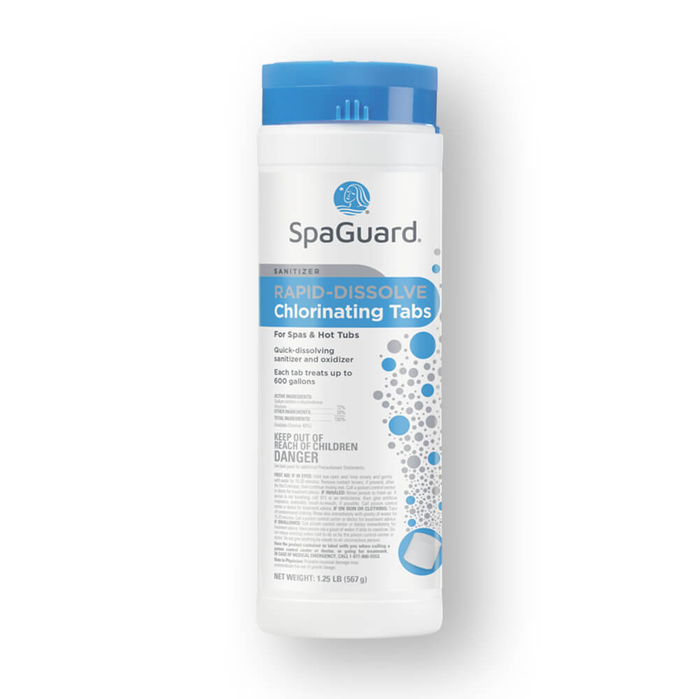 SpaGuard Rapid-Dissolve Chlorinating Tabs (1.25 lb)