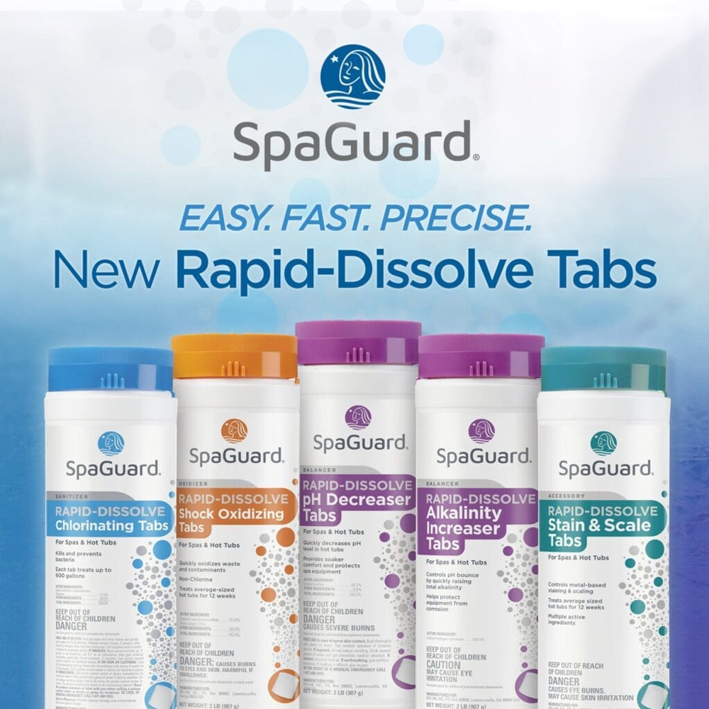 SpaGuard Rapid-Dissolve Chlorinating Tabs (1.25 lb)