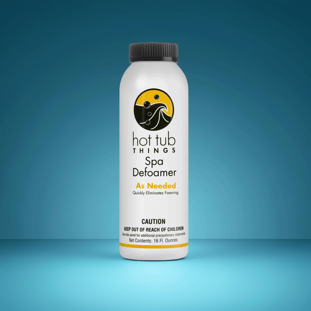 Hot Tub Things Spa Defoamer – Instant Anti-Foam Treatment (16 fl oz)