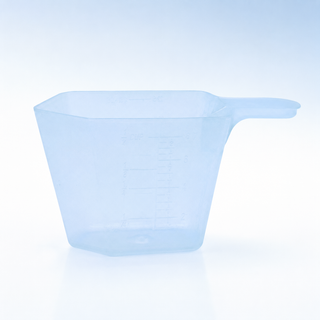 Taza medidora de 4 oz: pico vertedor fácil, dosificación precisa de productos químicos 