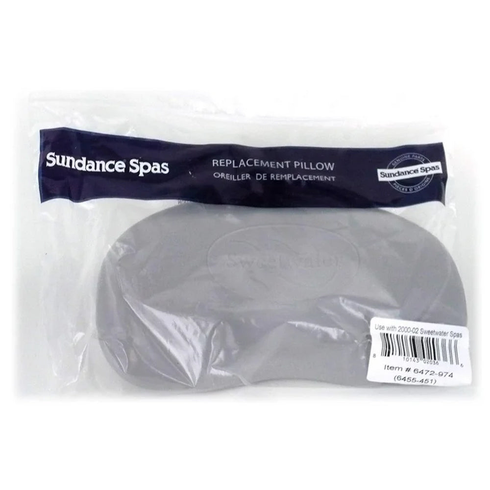 Sundance® Sweetwater Series Spa Pillow (2001–2004) – OEM Snap-In Headrest – part #6472‑974