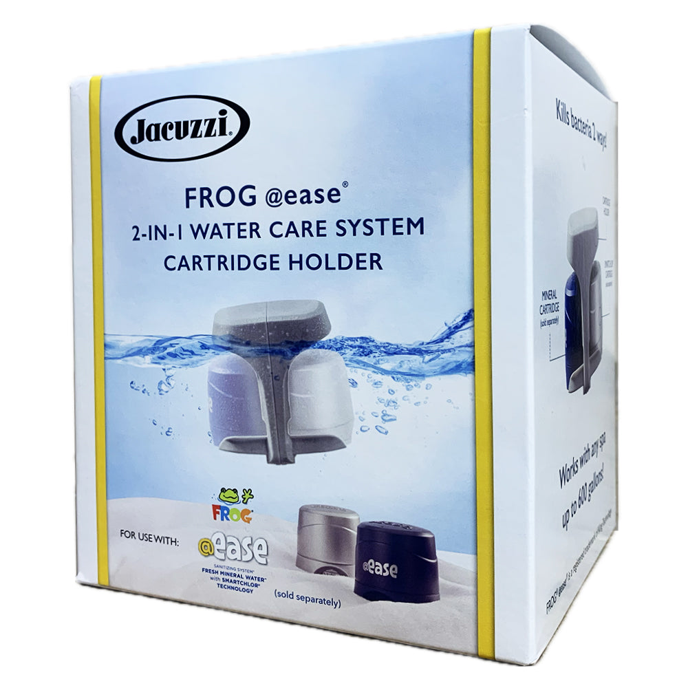 Frog @ease 2-in-1 Water Care Floating System Cartridge Holder for Jacuzzi Hot Tubs