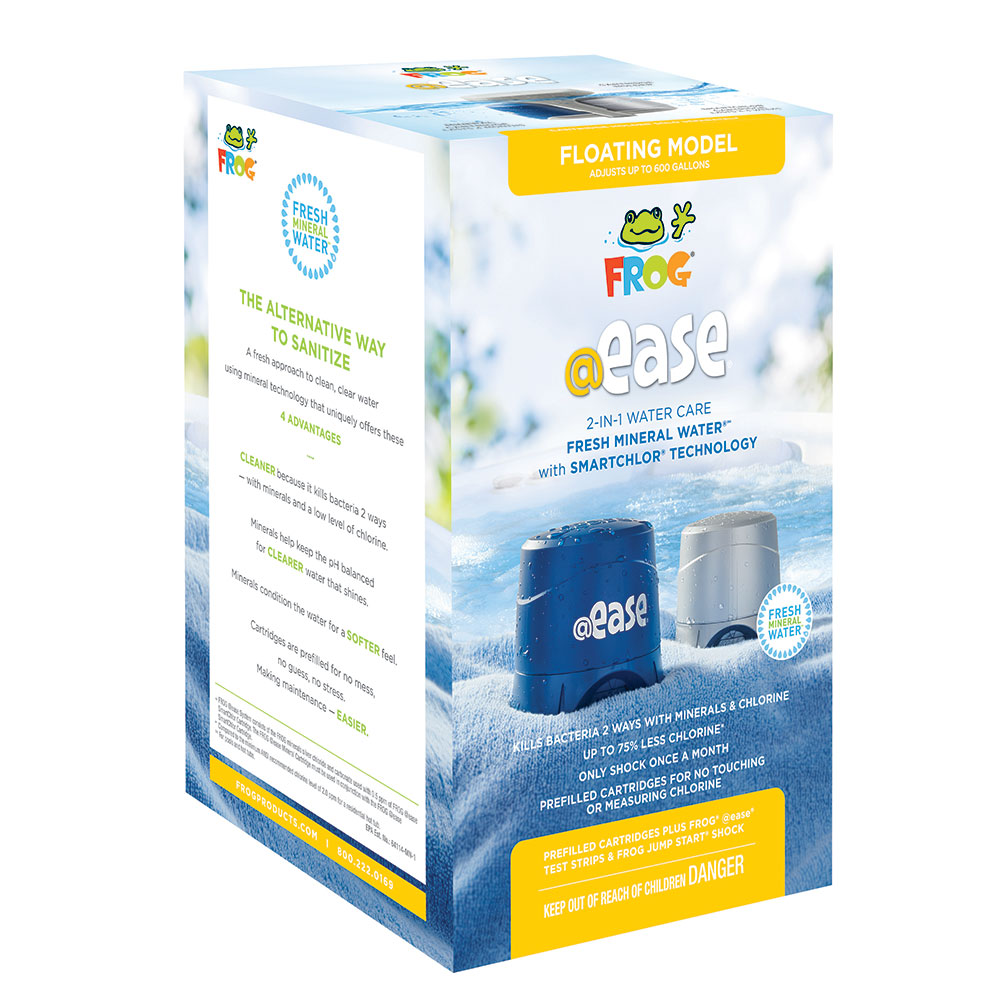 FROG® @ease Floating Sanitizing System – 2-in-1 Mineral & SmartChlor Kit – part #01-14-3252