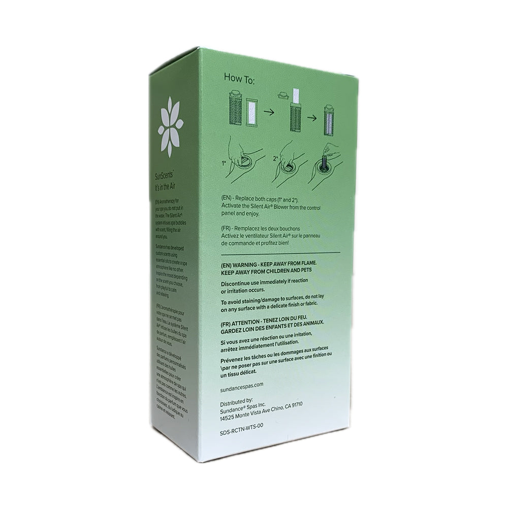 Sundance® SunScent Well Being (White Tea & Sage) Aromatherapy Cartridge – part #6473‑585