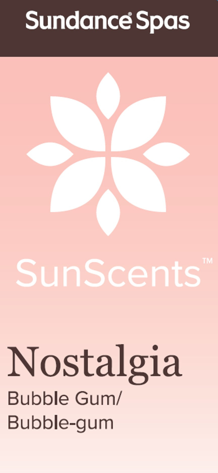 Sundance® SunScent Nostalgia (Bubble Gum) Aromatherapy Cartridge – part #6473‑586
