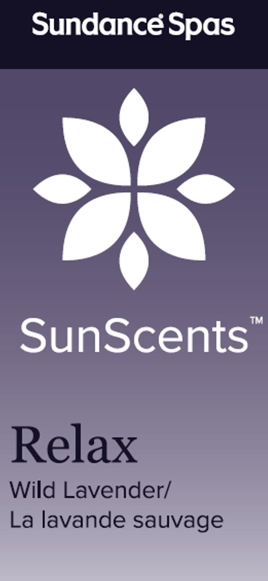 Sundance® SunScent Relax (Wild Lavender) Aromatherapy Cartridge – part #6473‑587