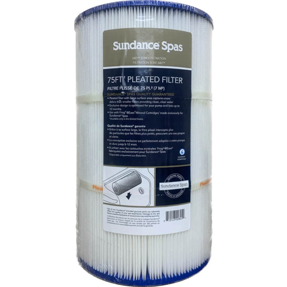 Sundance® 680 Series Pleated Filter (2023+) – Spa Cartridge Replacement – part #6541‑468S