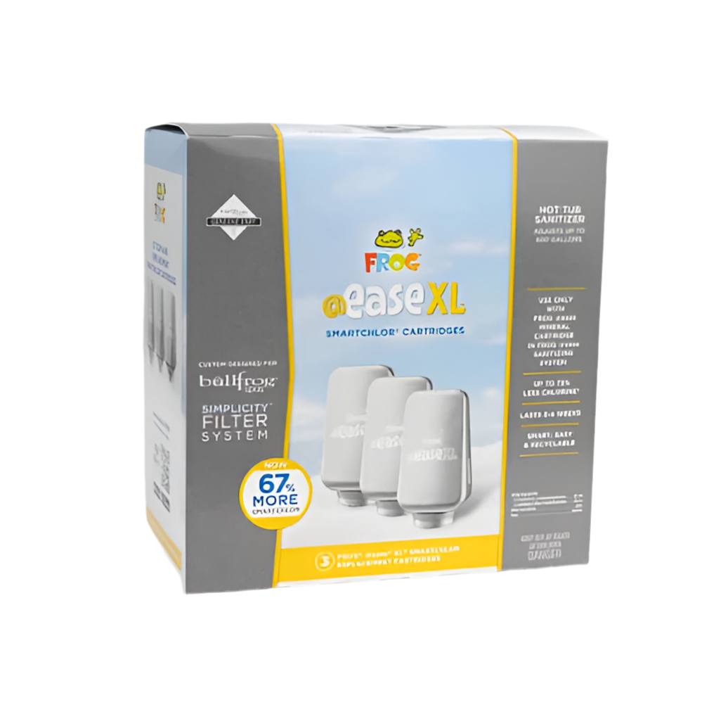 FROG® @ease XL SmartChlor Cartridge 3‑Pack for Bullfrog® Spas – Simplicity Series (2019+) – part #01-14-3287