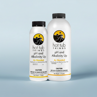 Hot Tub Things® pH y alcalinidad: Equilibrador de agua para spa (1 lb y 2 lb) 