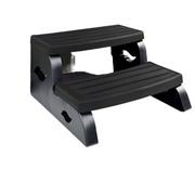 DuraStep® II Spa Step – Black (15″ H × 27″ W × 26″ D) – part #DS II-BLK